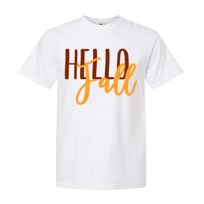 Hello Fall Autumn Lover Garment-Dyed Heavyweight T-Shirt