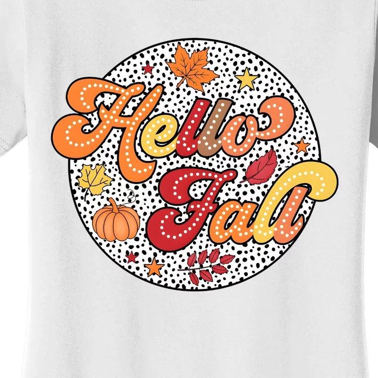 Hello Fall Autumn Season Lover Women's T-Shirt