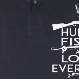 Hunting Fishing And Loving Everyday Country Softstyle Adult Sport Polo