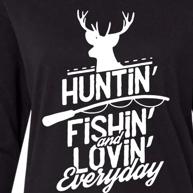 Hunting, Fishing And Loving Everyday Sport Womens Cotton Relaxed Long Sleeve T-Shirt