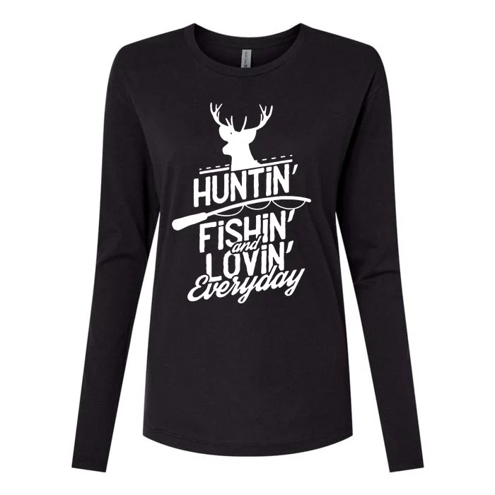 Hunting, Fishing And Loving Everyday Sport Womens Cotton Relaxed Long Sleeve T-Shirt