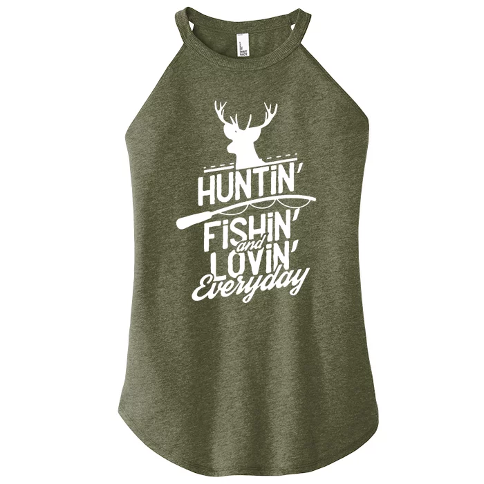 Hunting, Fishing And Loving Everyday Sport Women’s Perfect Tri Rocker Tank