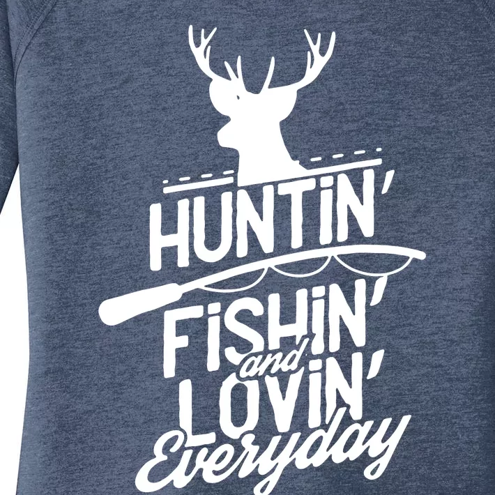 Hunting, Fishing And Loving Everyday Sport Women's Perfect Tri Tunic Long Sleeve Shirt