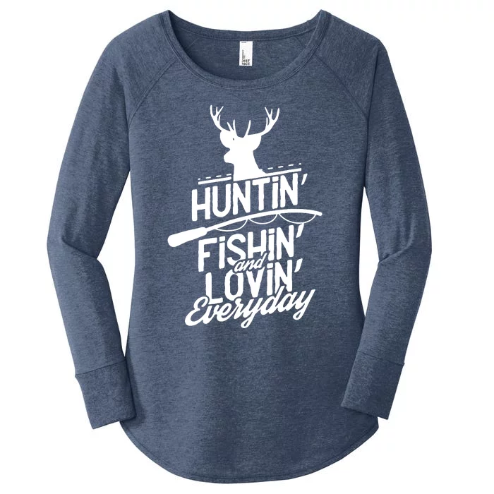 Hunting, Fishing And Loving Everyday Sport Women's Perfect Tri Tunic Long Sleeve Shirt