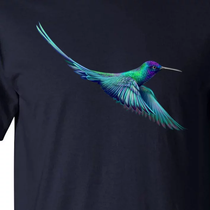 Hummingbird From A Splash Tall T-Shirt