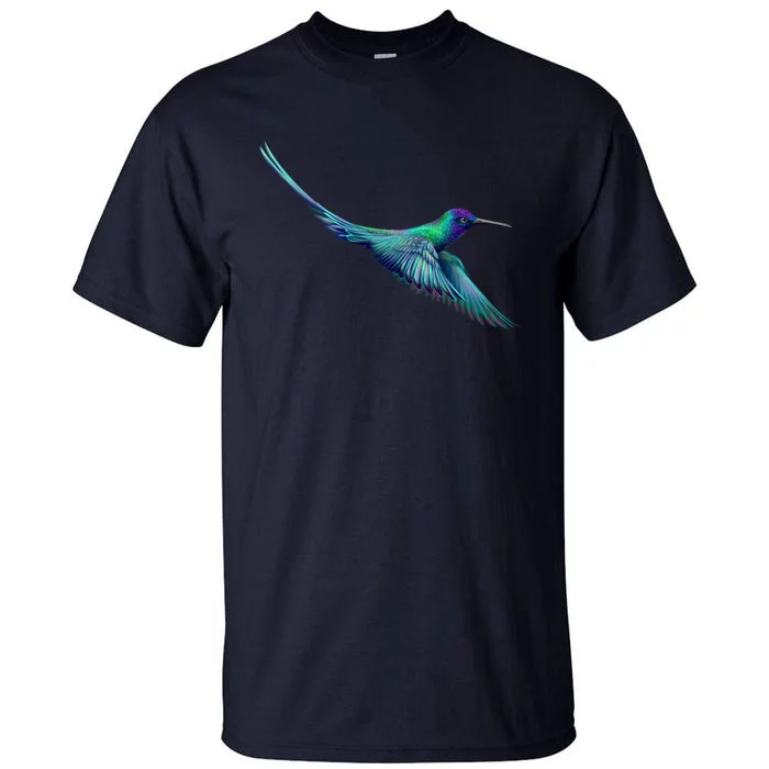 Hummingbird From A Splash Tall T-Shirt