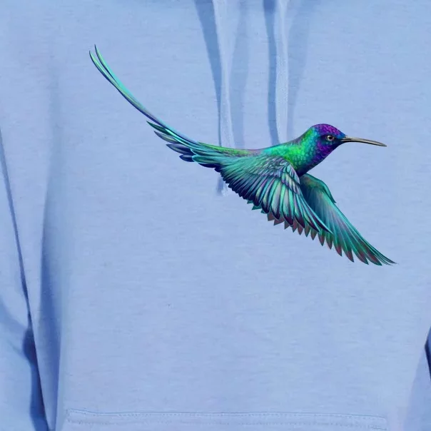 Hummingbird From A Splash Unisex Surf Hoodie