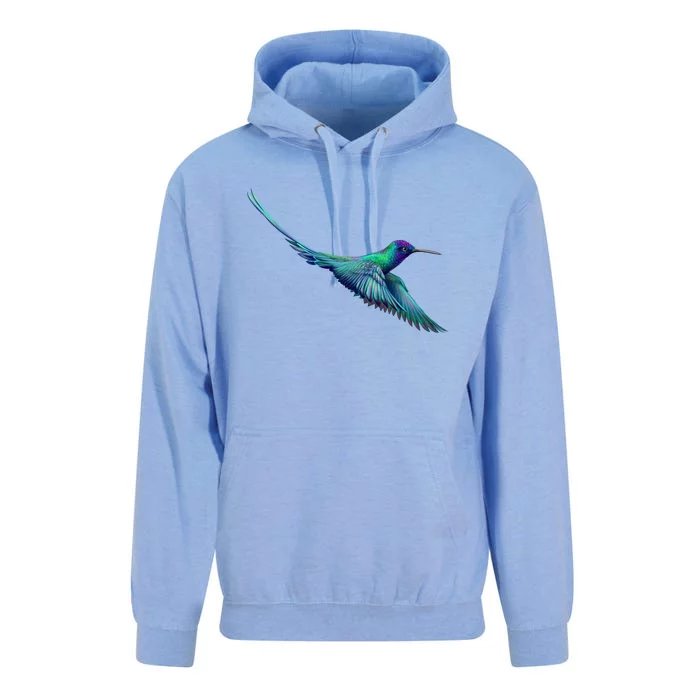 Hummingbird From A Splash Unisex Surf Hoodie