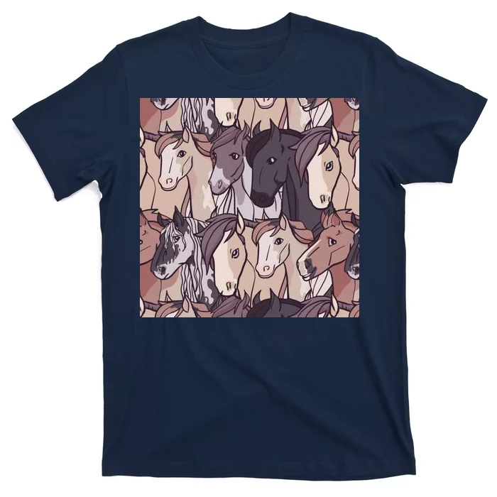 Horses Farm Animal T-Shirt