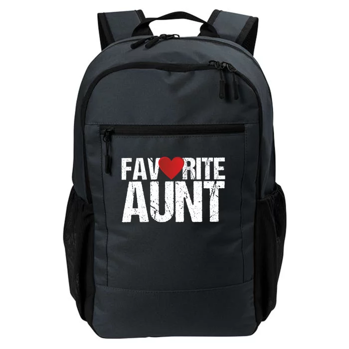 Heart Favorite Aunt Funny Gift Daily Commute Backpack