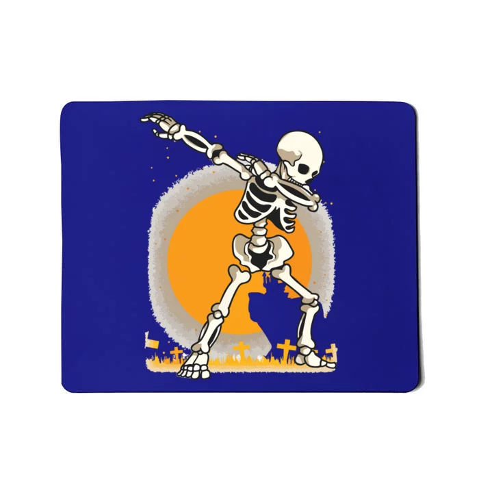 Halloween For Boy Kids Girl Dabbing Skeleton Costume Mousepad