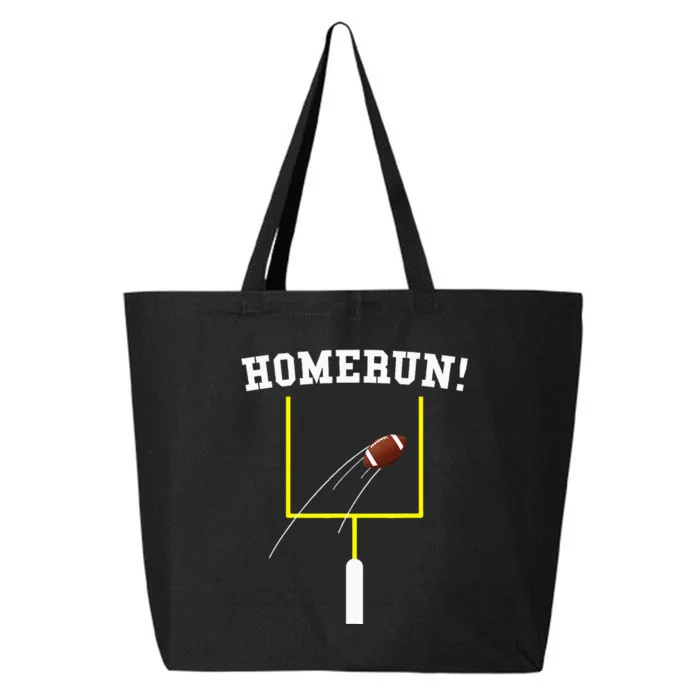 Homerun Football Baseball Sports Mix Up Humor 25L Jumbo Tote