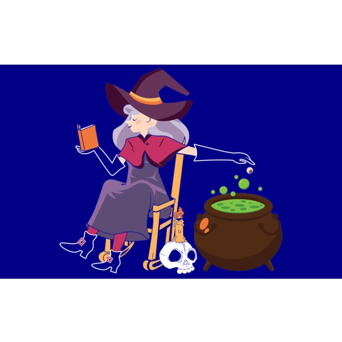 Halloween Funny Broomstick Witch Witches Be Crazy Gift Bumper Sticker