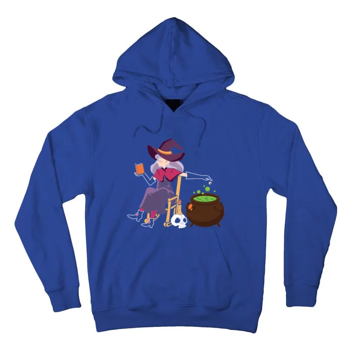 Halloween Funny Broomstick Witch Witches Be Crazy Gift Tall Hoodie