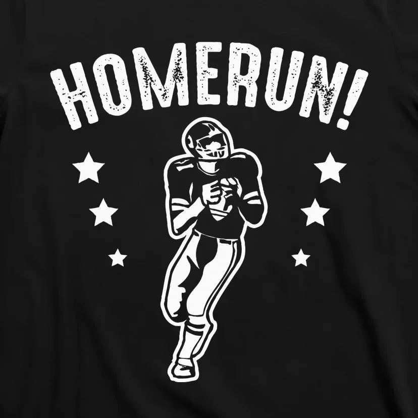 Homerun Football Baseball Mix Wrong Sports T-Shirt