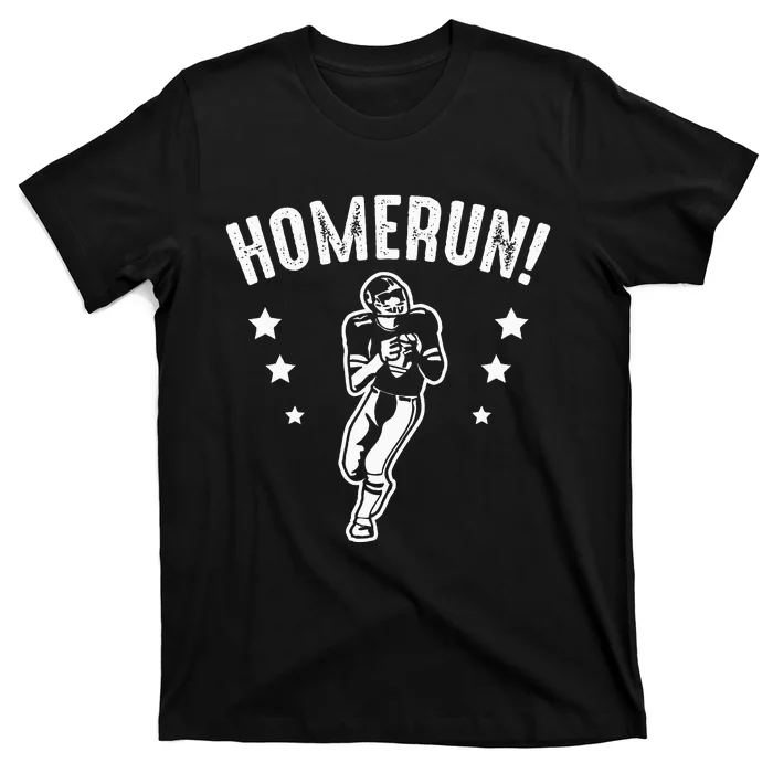 Homerun Football Baseball Mix Wrong Sports T-Shirt