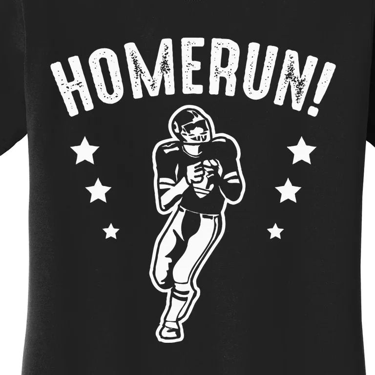 Homerun Football Baseball Mix Wrong Sports Women's T-Shirt