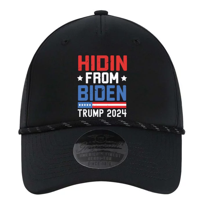 Hidin From Biden Kids Trump 2024 Funny Anti Joe Biden Performance The Dyno Cap