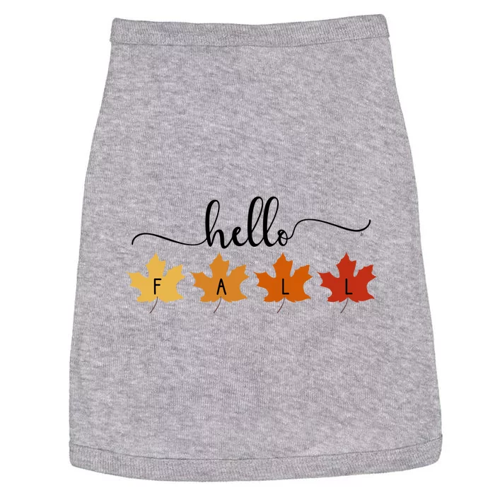 Hello Fall Cozy Nature Doggie Tank