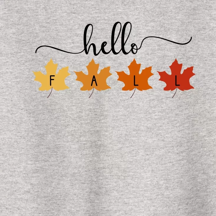 Hello Fall Cozy Nature Toddler T-Shirt