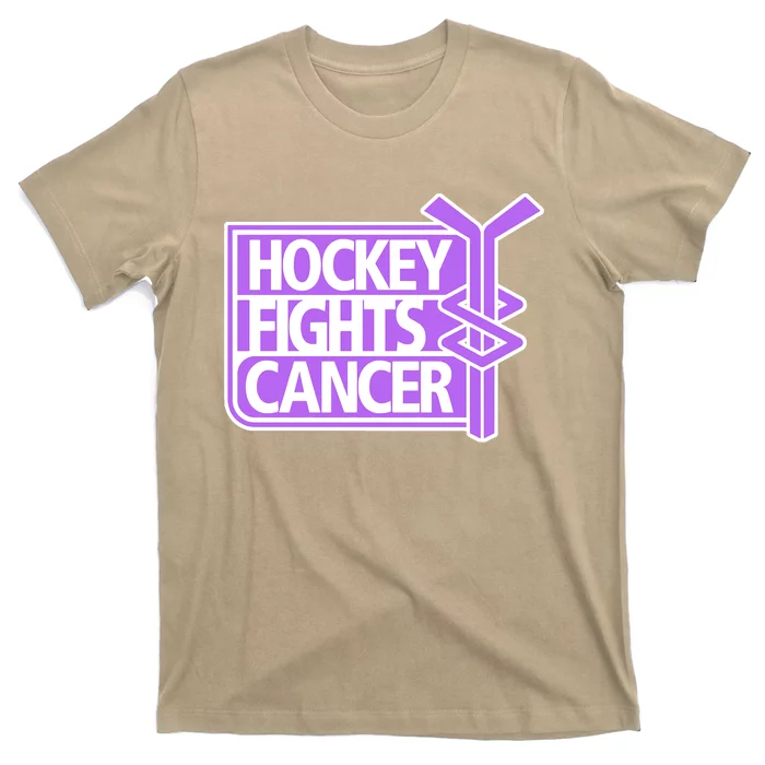 Hockey Fights Cancer Hockey Lover Gift Idea Trending T-Shirt