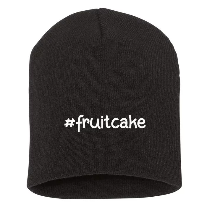 Hashtag Fruitcake Christmas Tree Lights . Short Acrylic Beanie