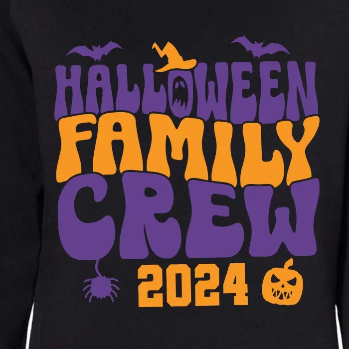 Halloween Family Crew 2024 Matching Family Spooky Womens California Wash Sweatshirt