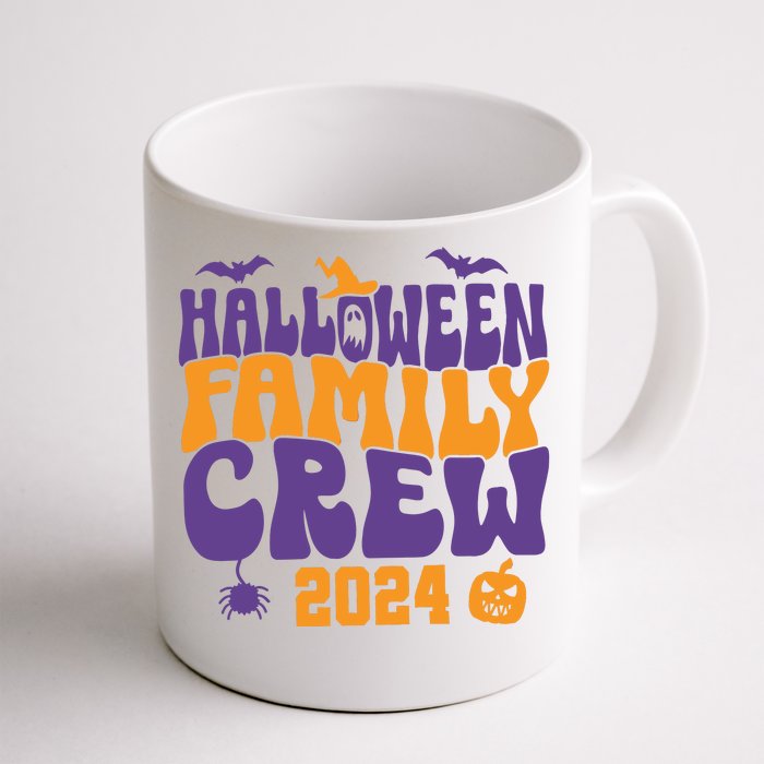 Halloween Family Crew 2024 Matching Family Spooky Front & Back Coffee Mug