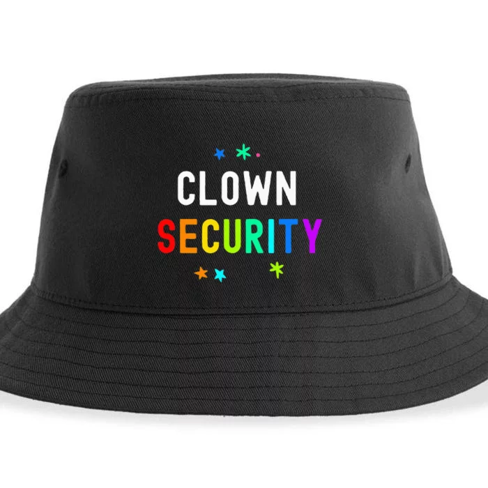 Halloween Family Costume Set Funny Clown & Protective Security Sustainable Bucket Hat