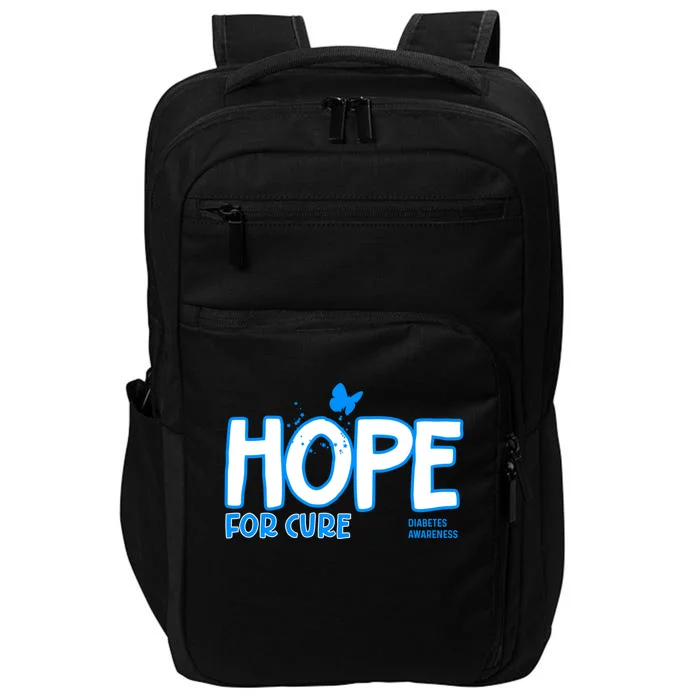 Hope For Cure Diabetes Awareness Gift Impact Tech Backpack