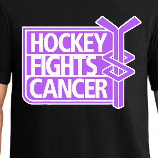 Hockey Fights Cancer Pajama Set