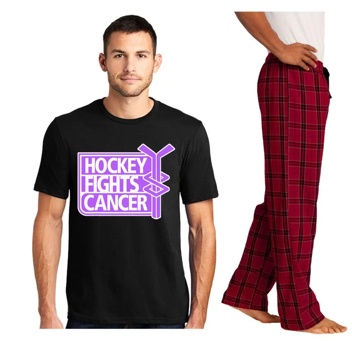 Hockey Fights Cancer Pajama Set