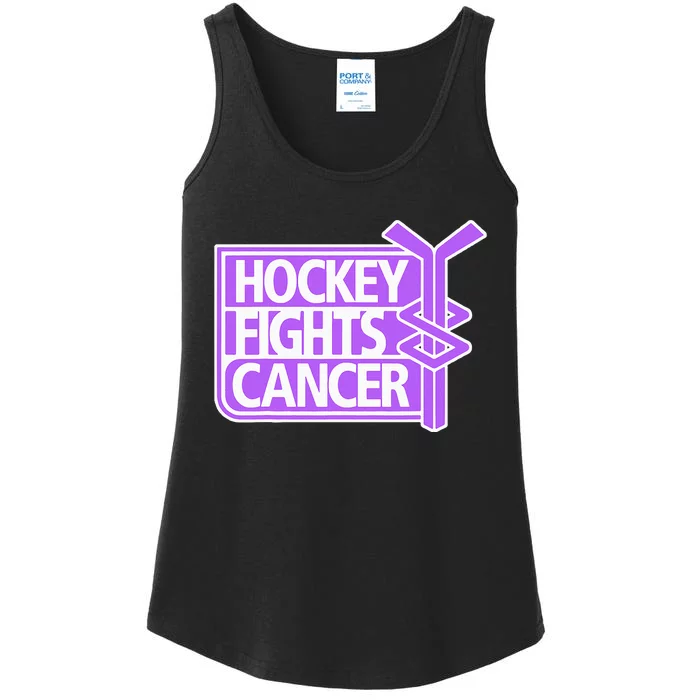 Hockey Fights Cancer Ladies Essential Tank