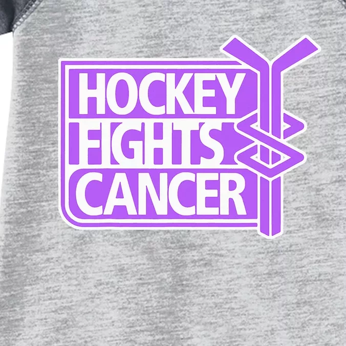 Hockey Fights Cancer Infant Baby Jersey Bodysuit