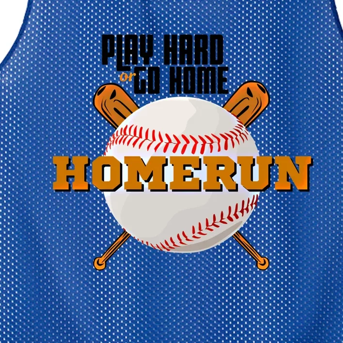 Homerun Football Cute Gift Go Sports Funny Team Baseball Play Hard Gift Mesh Reversible Basketball Jersey Tank