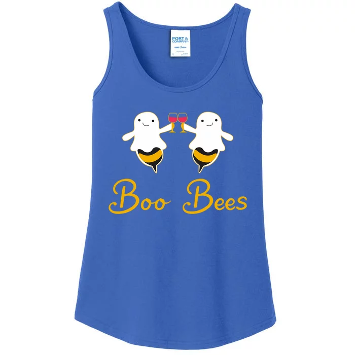 Halloween Funny Cute Boo Bees Ghost Matching Couples Family Gift Ladies Essential Tank