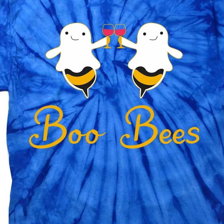 Halloween Funny Cute Boo Bees Ghost Matching Couples Family Gift Tie-Dye T-Shirt