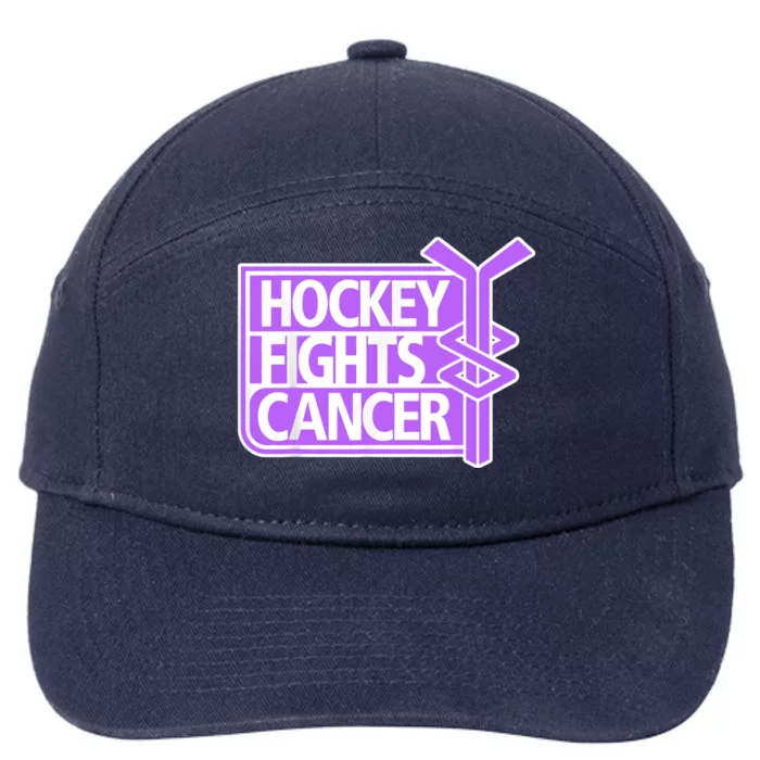 Hockey Fights Cancer 7-Panel Snapback Hat