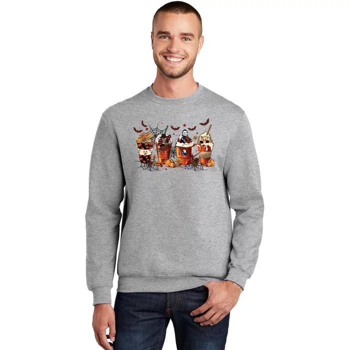 Halloween Fall Coffee Tall Sweatshirt