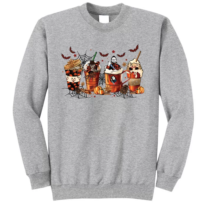 Halloween Fall Coffee Tall Sweatshirt