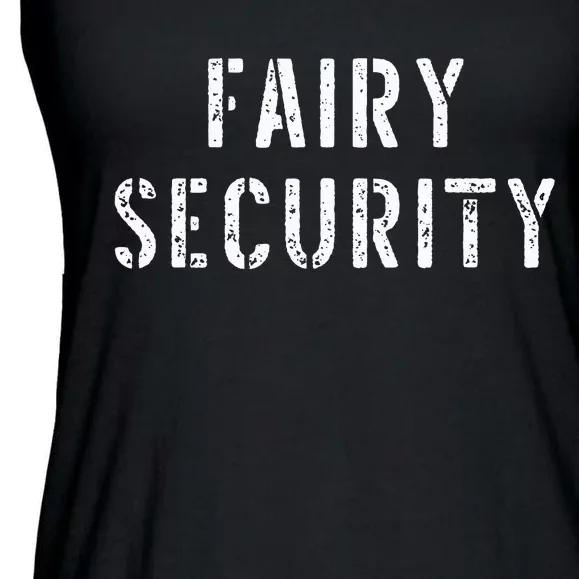 Halloween Family Costume Set Enchanting Fairy & Protective Security Ladies Essential Flowy Tank