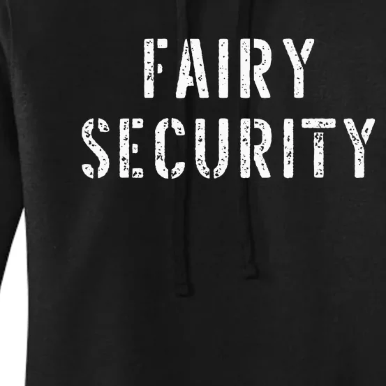 Halloween Family Costume Set Enchanting Fairy & Protective Security Women's Pullover Hoodie