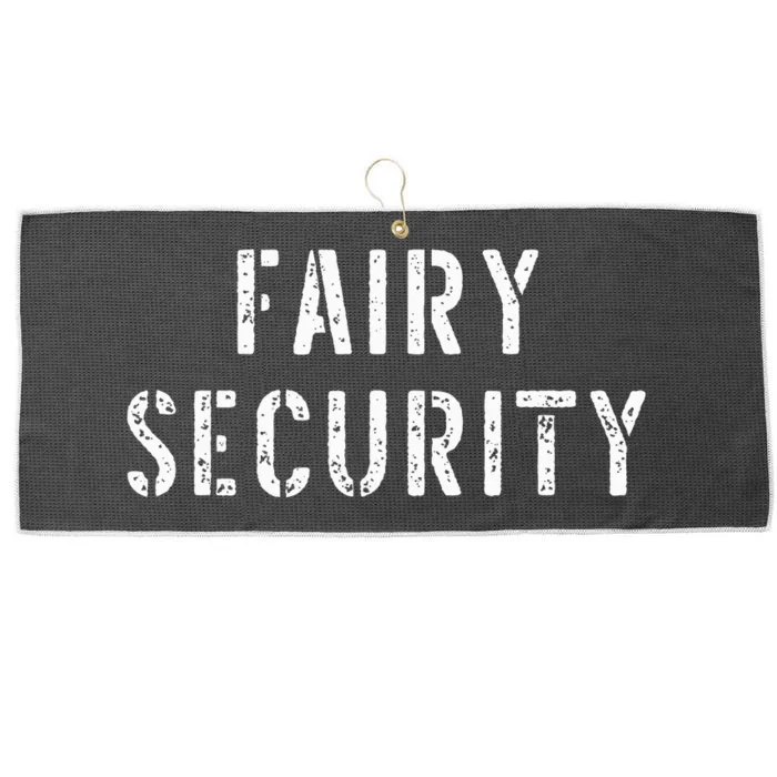 Halloween Family Costume Set Enchanting Fairy & Protective Security Large Microfiber Waffle Golf Towel