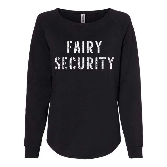 Halloween Family Costume Set Enchanting Fairy & Protective Security Womens California Wash Sweatshirt