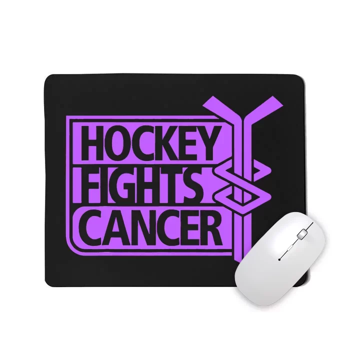 Hockey Fights Cancer Awareness Mousepad