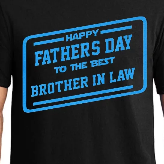 Happy Father's Day To The Best Brother In Law Gift Pajama Set