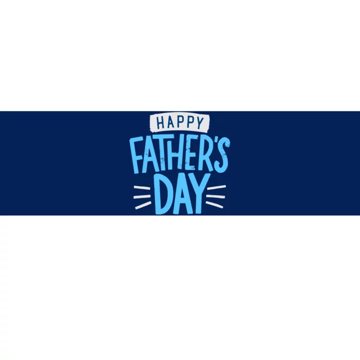 Happy Fathers Day Celebration Gift Bumper Sticker