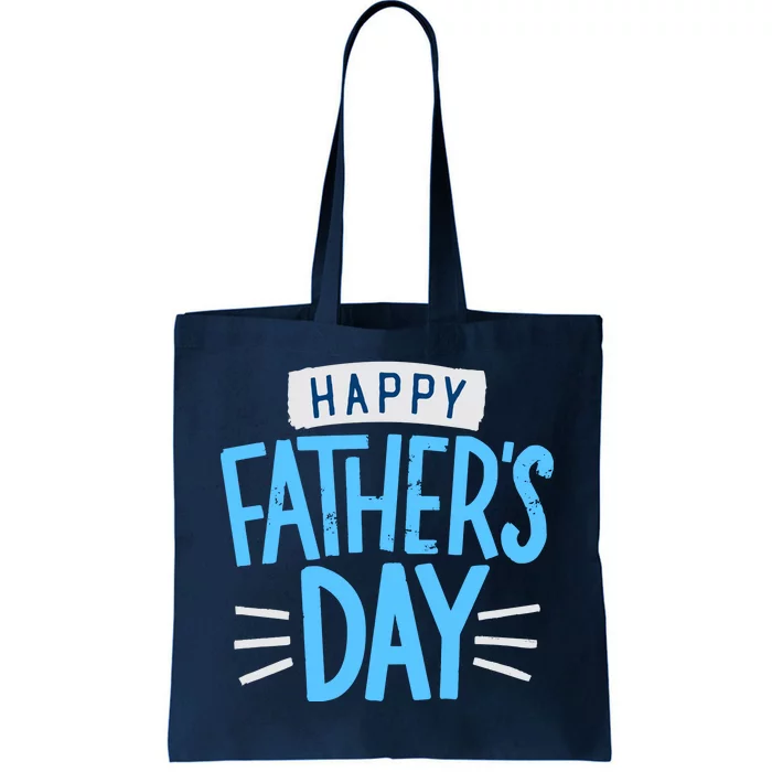 Happy Fathers Day Celebration Gift Tote Bag