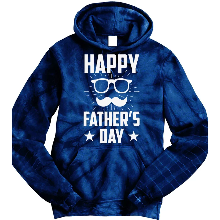 Happy Fathers Day Daddy Dad Father Fathers Day Sayings Papa Tie Dye Hoodie