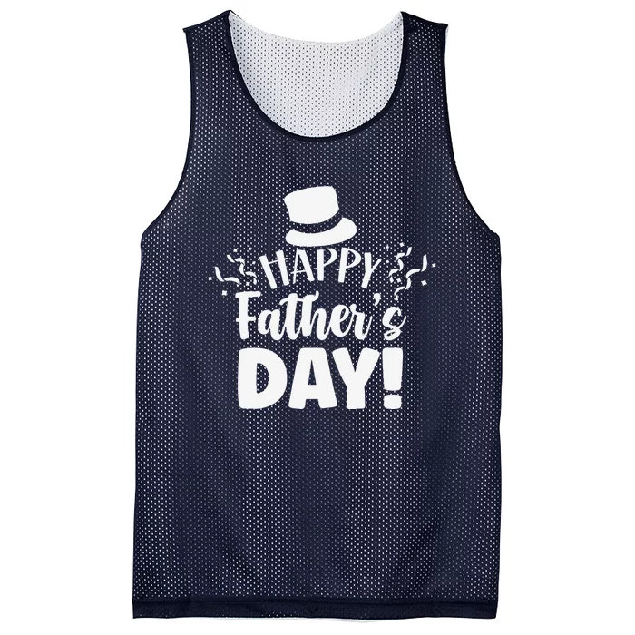 Happy Fathers Day Sayings Dad Daddy Father Papa Gift Mesh Reversible Basketball Jersey Tank